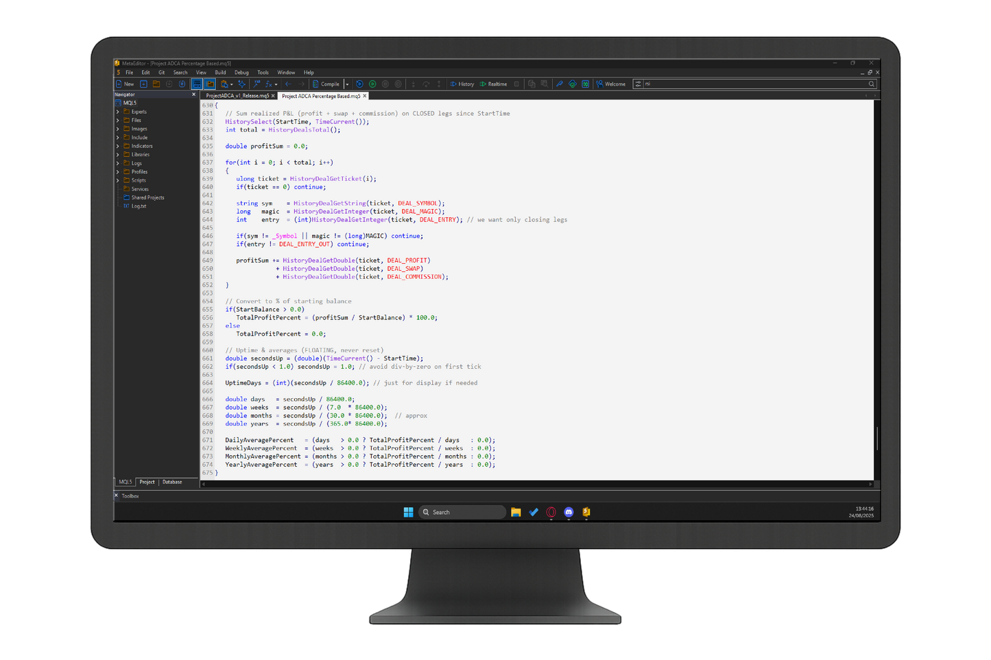 Project ADCA: Source Code